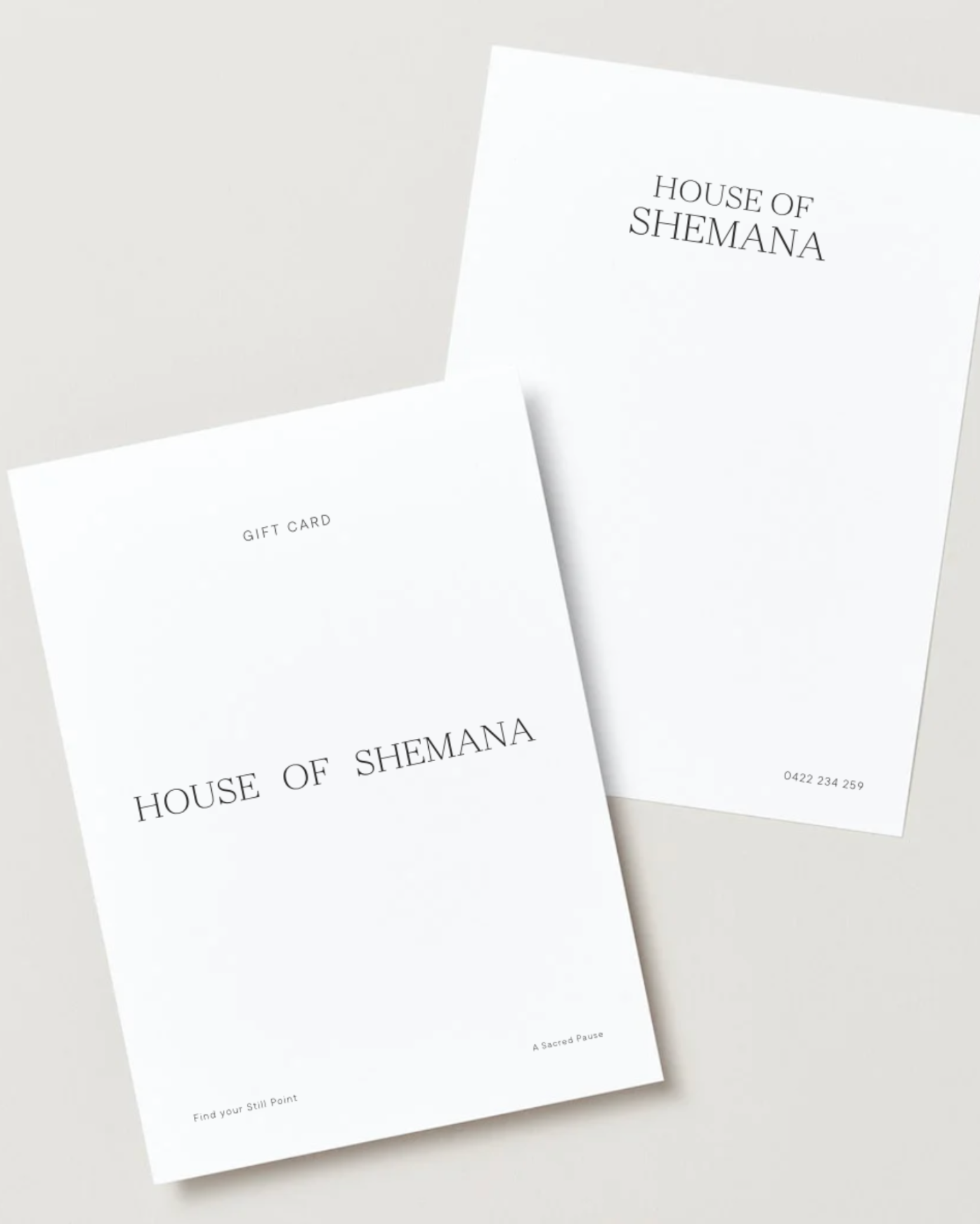 HOUSE OF SHEMANA GIFT CARD
